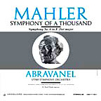 MAHLER Symphony of a Thousand - Classic/Vanguard LP