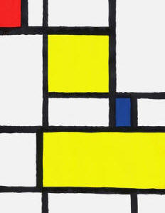 Piet Mondrian Inspired Geometry Lesson Plan