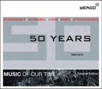 Wergo 50 Years Music Of Voices Ensemble Recherche Wergo 5Cds
