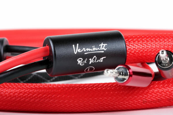 Vermouth Audio Black Pearl MkII Interconnect and Red Velvet Speaker Cables