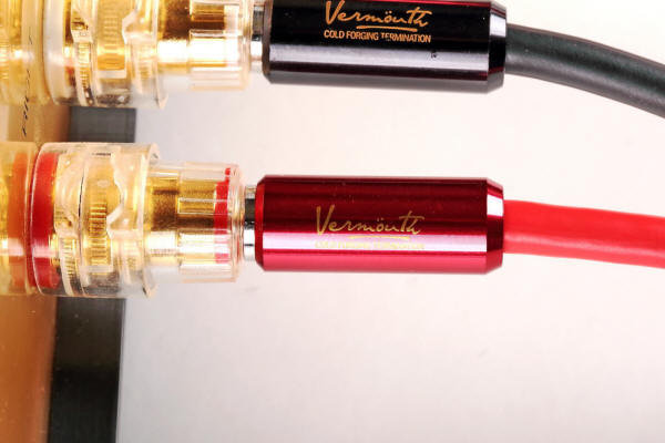 Vermouth Audio Black Pearl MkII Interconnect and Red Velvet Speaker Cables