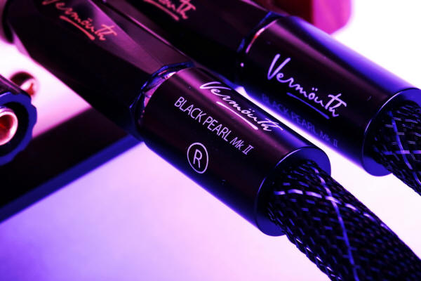 Vermouth Audio Black Pearl MkII Interconnect and Red Velvet Speaker Cables