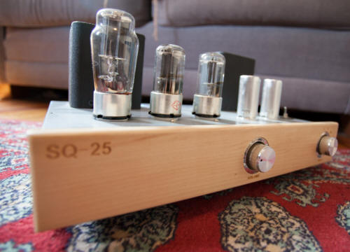 SQ-25 Tube Preamplifier and SQ-30 6V6 Amplifier