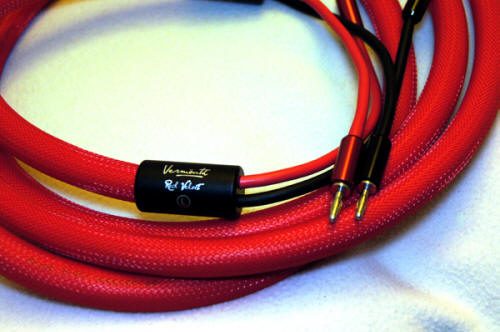 vermouth audio Black Pearl Interconnects and Red Velvet Speaker Cables
