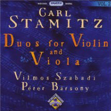 Carl Stamitz: Duos for Violin and Viola, Vol. 2