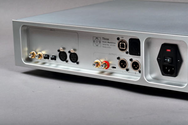 Thrax Maximinus D/A Converter, Dionysos Preamplifier, Spartacus Power 
Amplifier