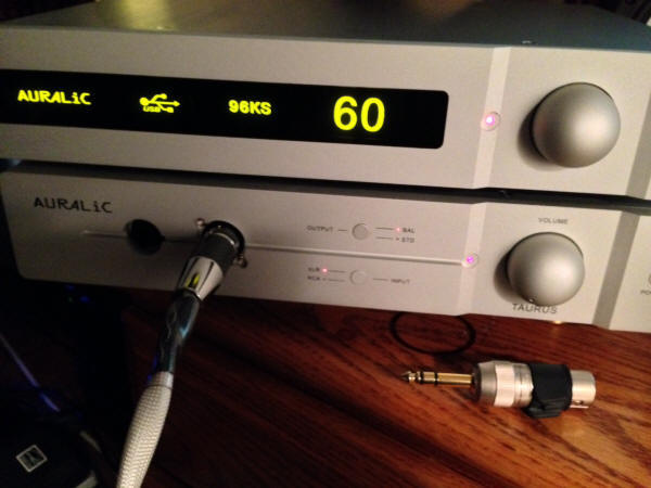 AURALiC VEGA DSD DAC & TAURUS Mk. II Balanced Headphone Amplifier