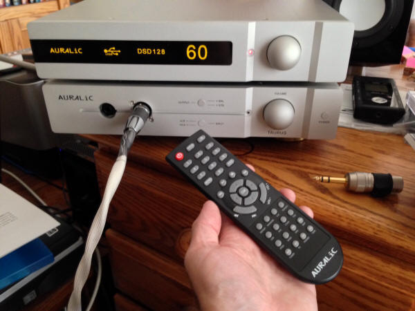 AURALiC VEGA DSD DAC & TAURUS Mk. II Balanced Headphone Amplifier